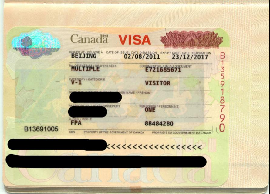 赴加签证有几种