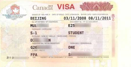 赴加签证有几种